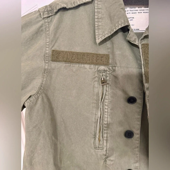 Zadig & Voltaire Kid Patch Military Jacket - Picture 7 of 11